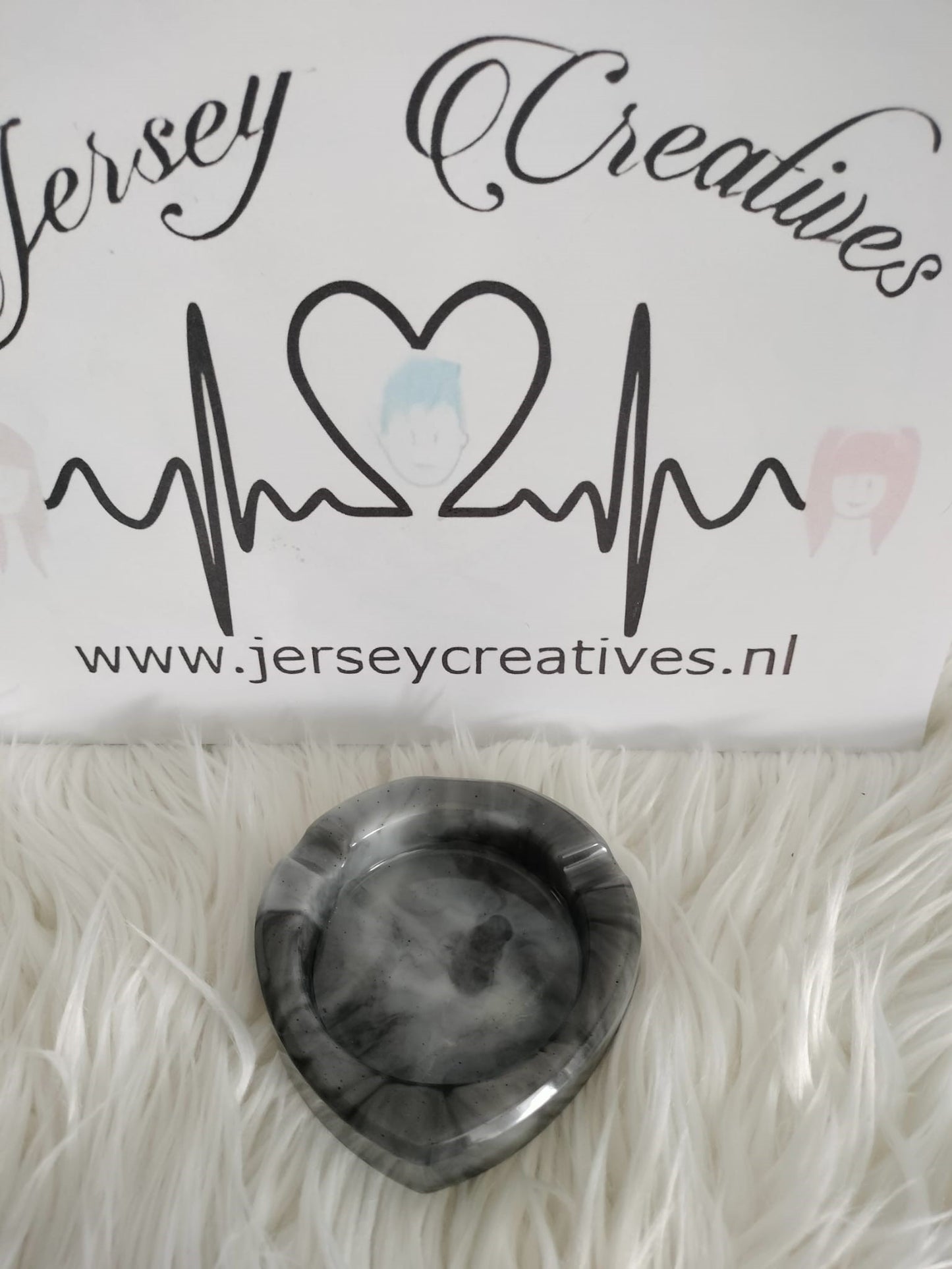 Handgemaakte Epoxy Asbakken