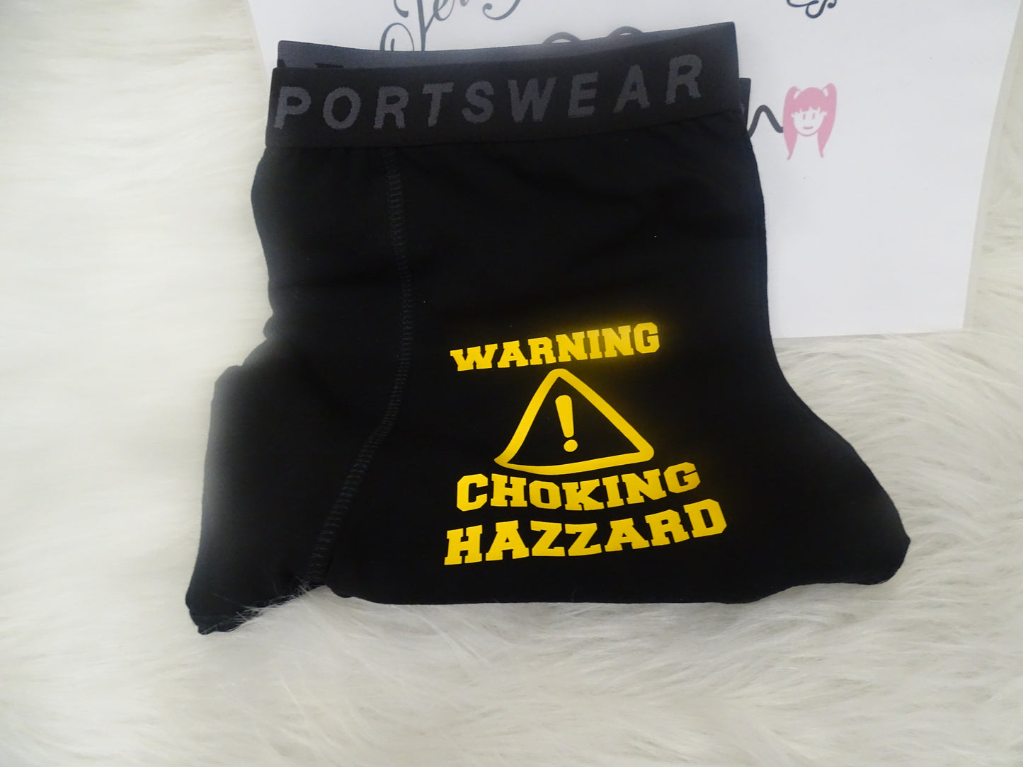 Boxershort met tekst