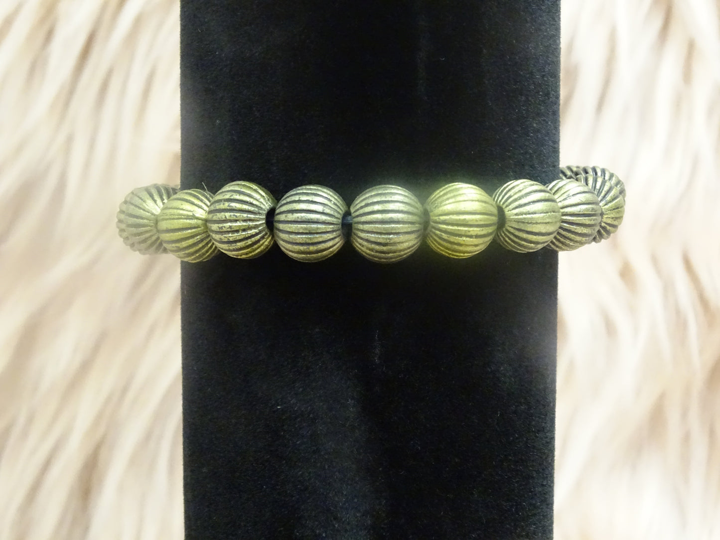 Bronskleurig Kralen Armband