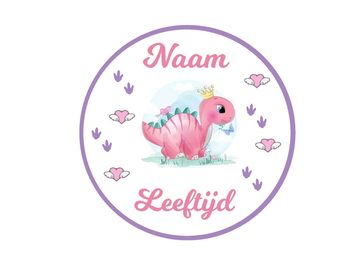 Sluitstickers bedrukt (per vel) Ø 3 cm