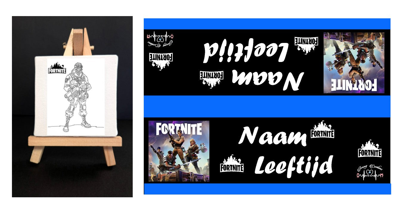 Canvasdoekjes op ezeltje