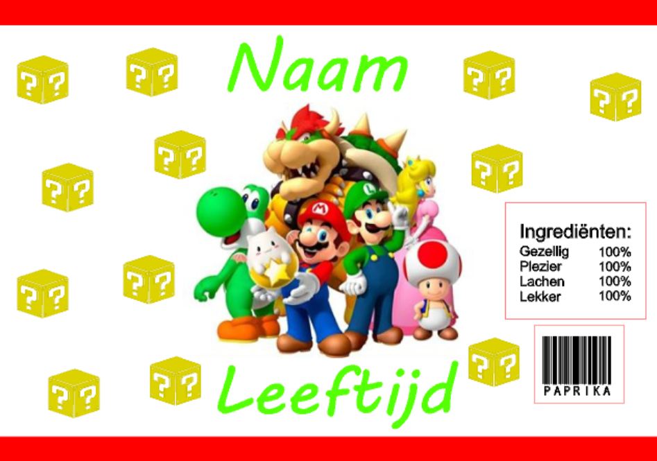 Uitdeelzakjes Kruidnoten in Thema
