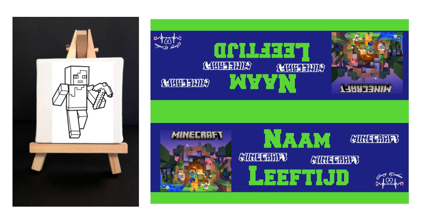 Canvasdoekjes op ezeltje