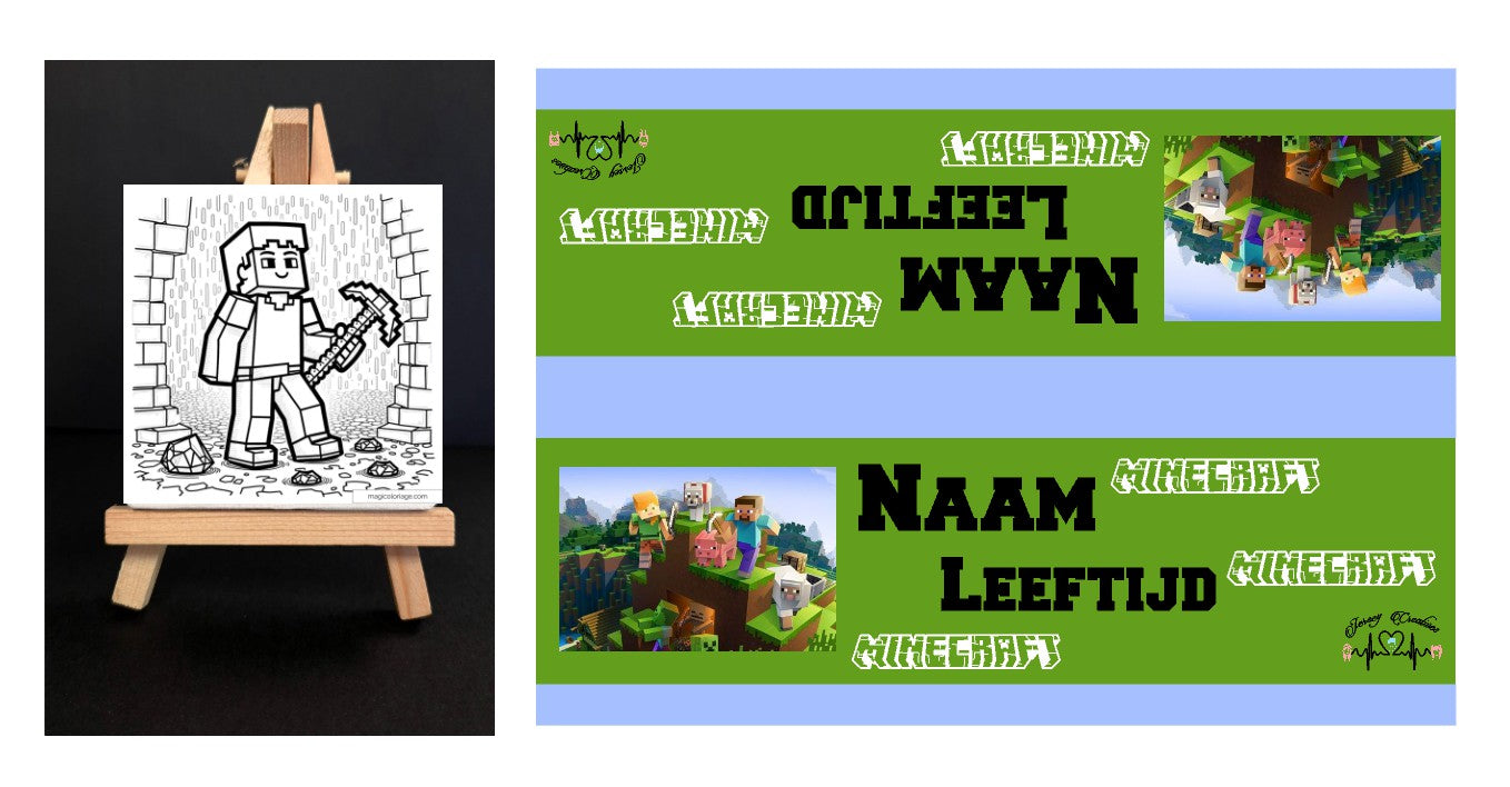 Canvasdoekjes op ezeltje