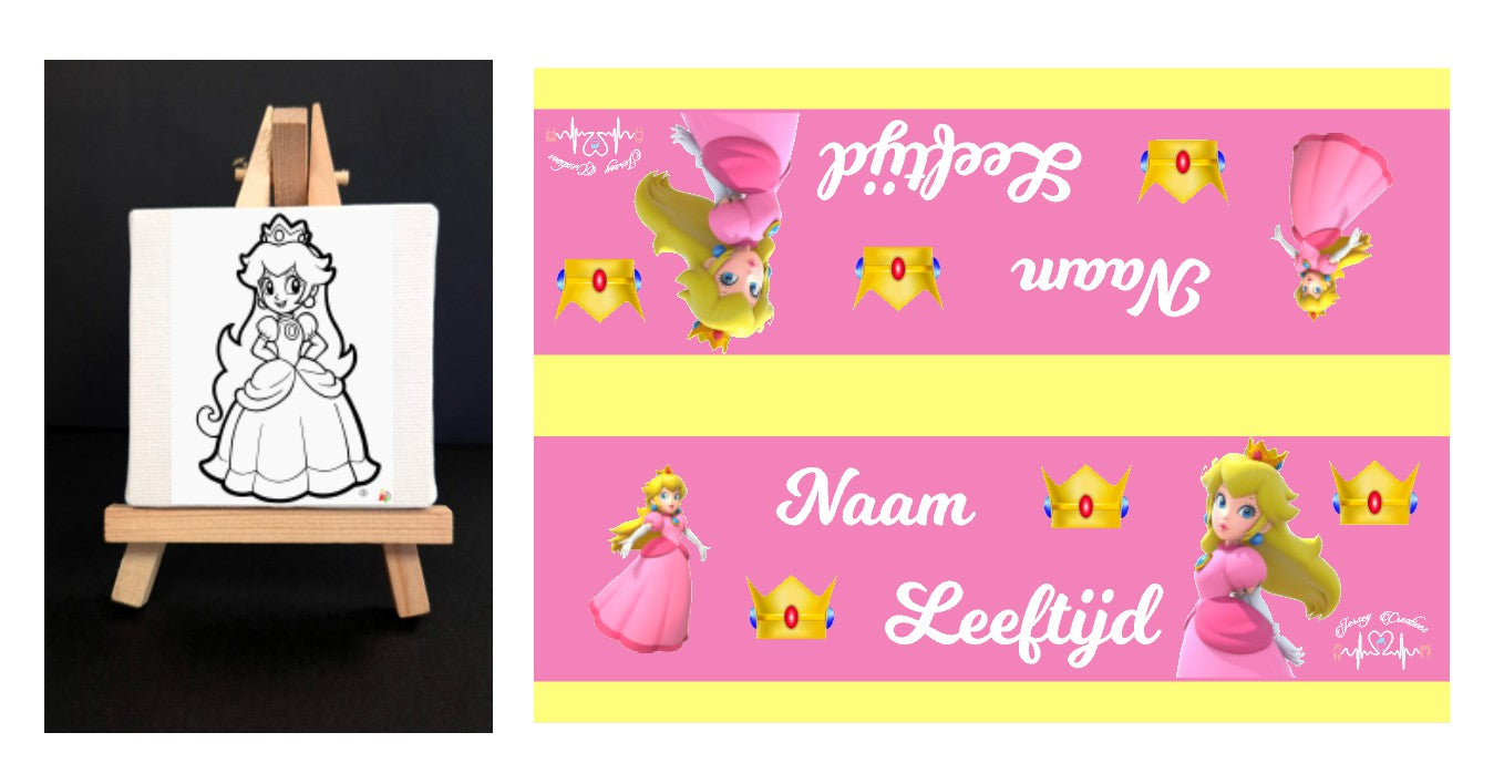 Canvasdoekjes op ezeltje