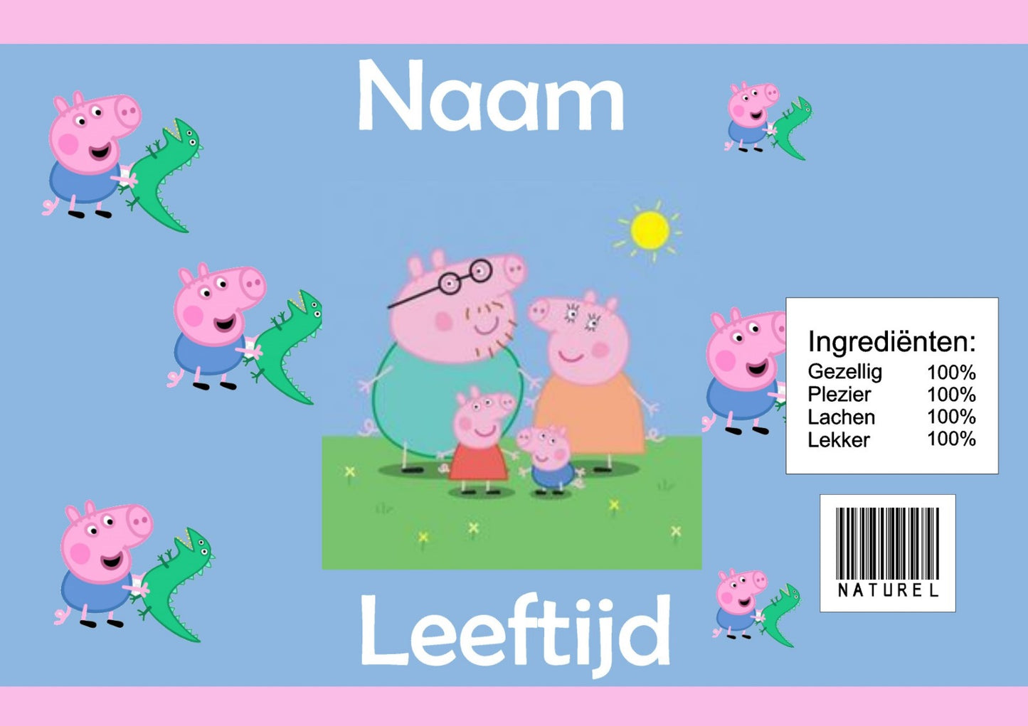 Uitdeelzakjes Kruidnoten in Thema
