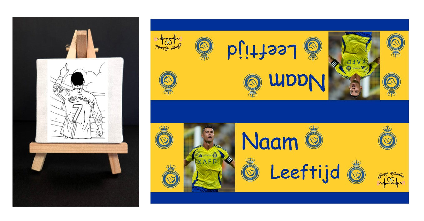 Canvasdoekjes op ezeltje