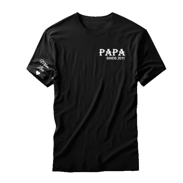 Heren Tshirt Papa sinds....