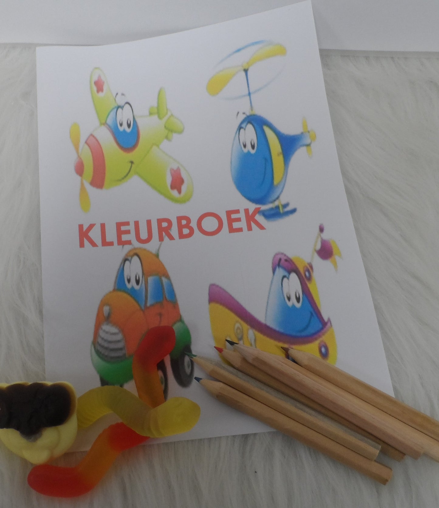 Kleurboekjes in Thema