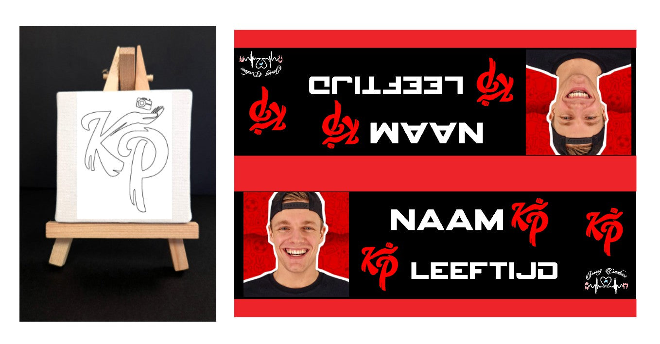 Canvasdoekjes op ezeltje