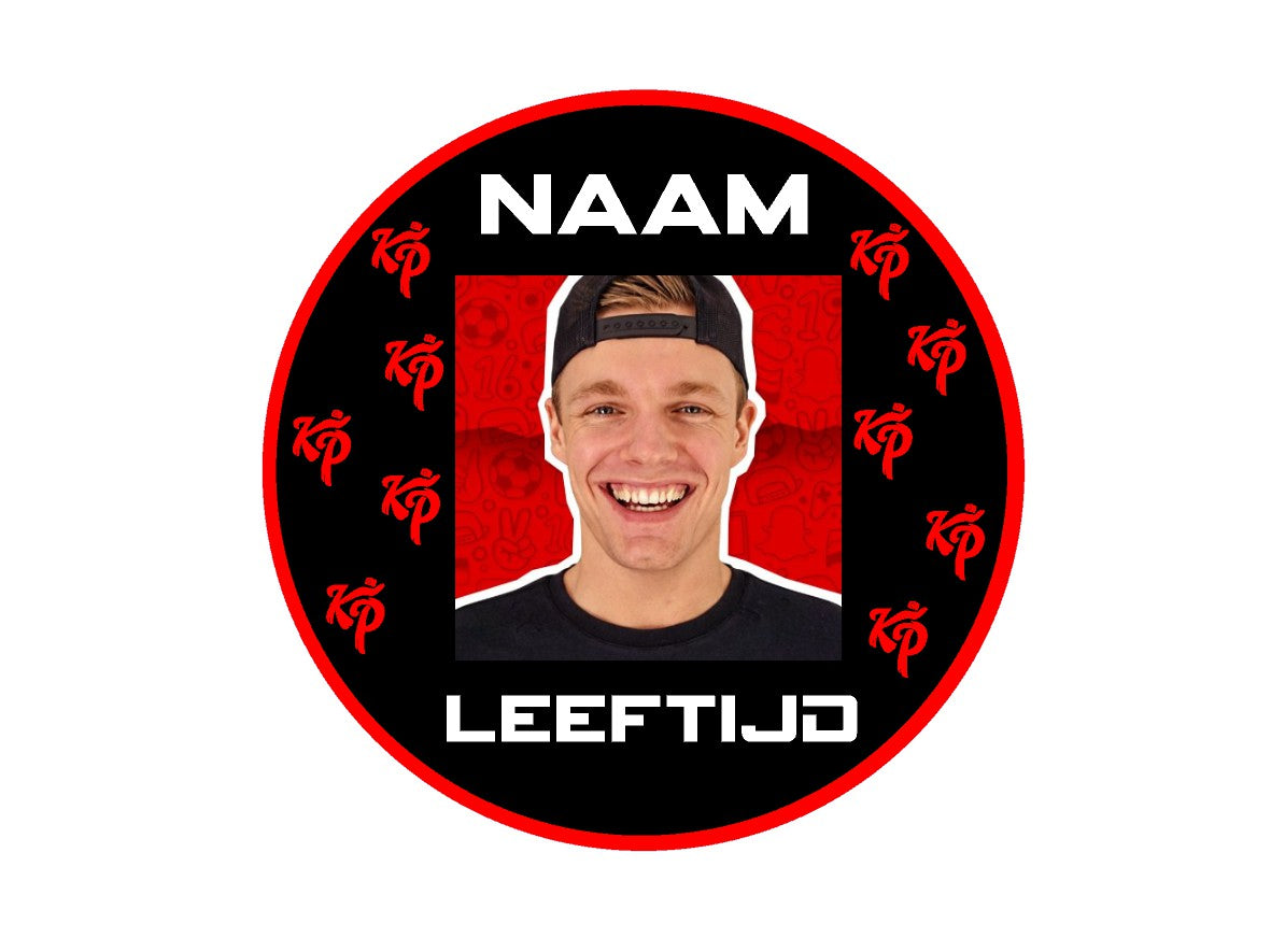Sluitstickers bedrukt (per vel) Ø 3 cm