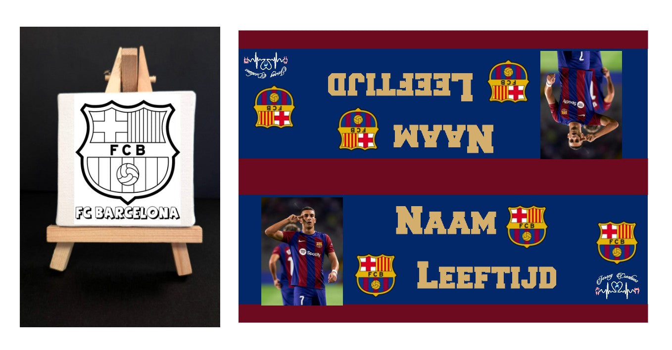 Canvasdoekjes op ezeltje