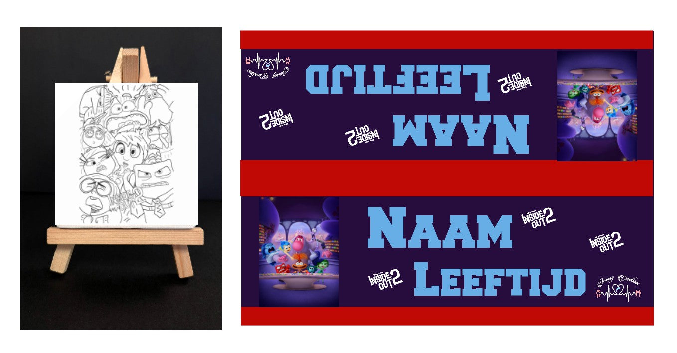 Canvasdoekjes op ezeltje