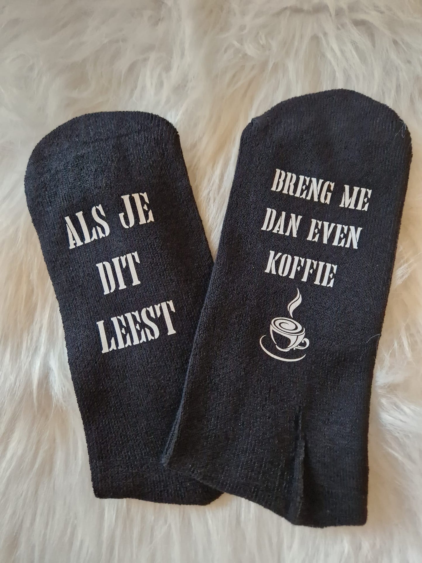 Grappige Sokken met Opdruk – Origineel Cadeau