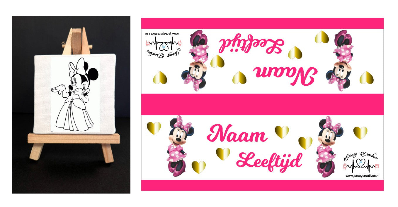 Canvasdoekjes op ezeltje