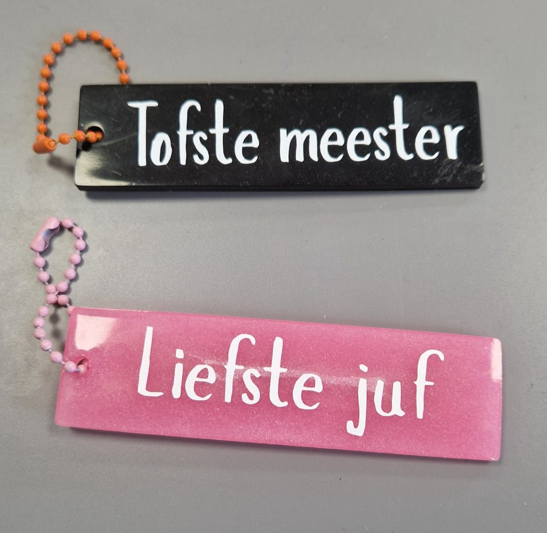 Epoxy Sleutelhanger