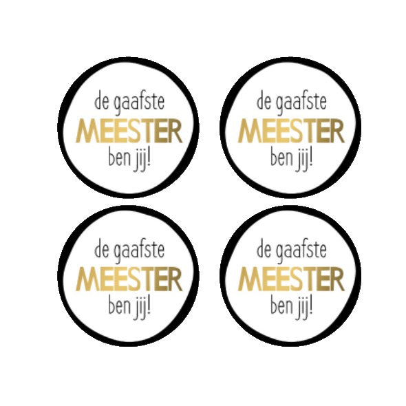 Wenslichtjes voor Juf en Meester