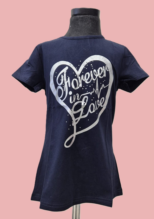 Meiden T-shirt  – Forever in Love