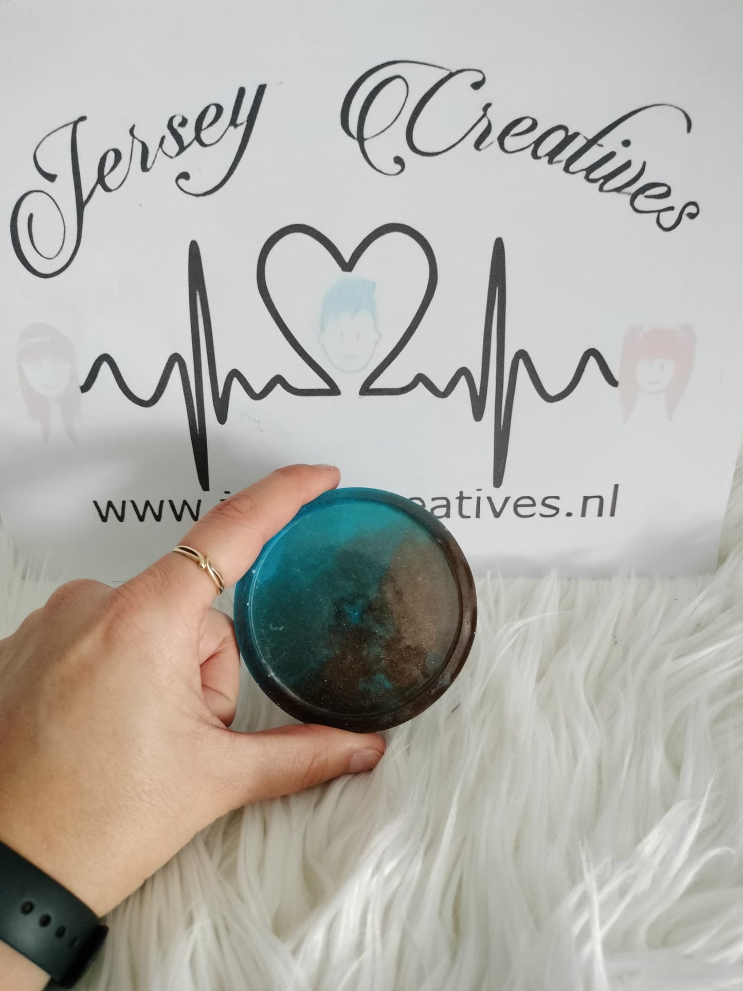 Onderzetters rond
