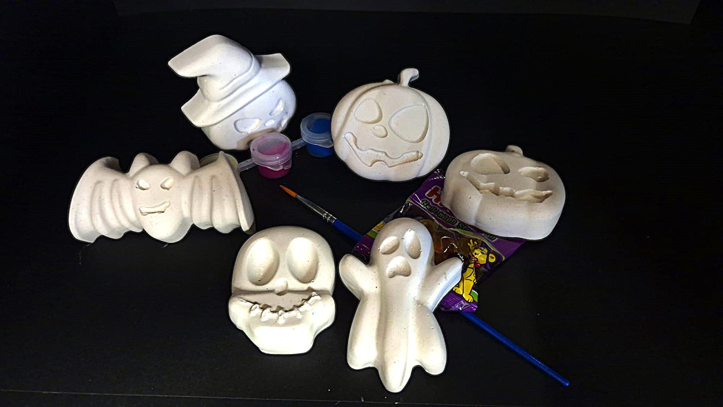 🎨 Verf je eigen Gipsfiguur – Griezelen met Halloween! 👻