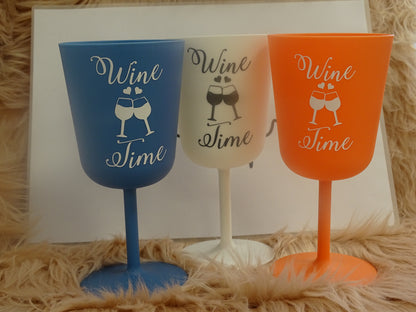 Wijnglas bedrukt