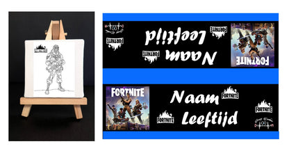 Canvasdoekjes op ezeltje