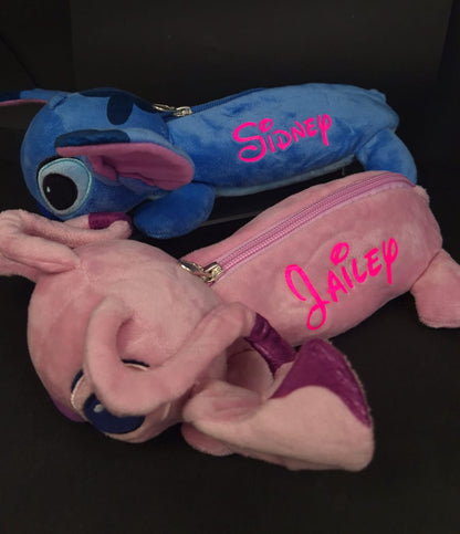 Etui met Stitch of Angel – Gepersonaliseerd met Naam
