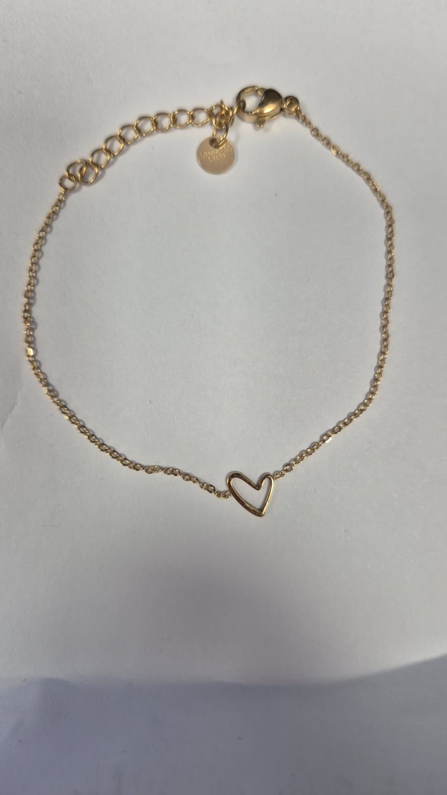 Armbandje met hartje