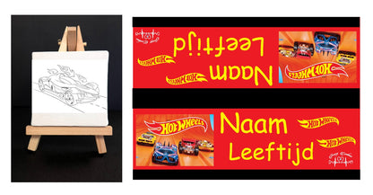 Canvasdoekjes op ezeltje